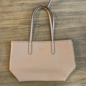Leather Coach Tote